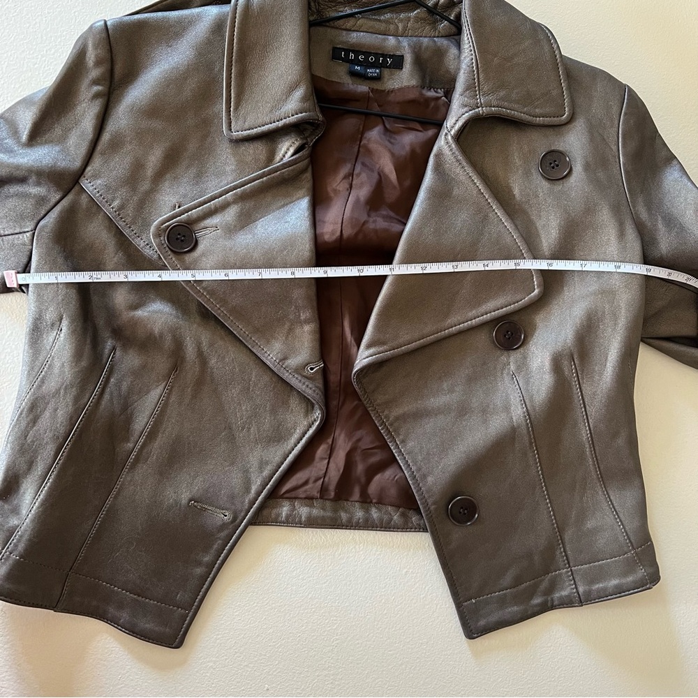 theory leather jacket - Picture 9 of 10
